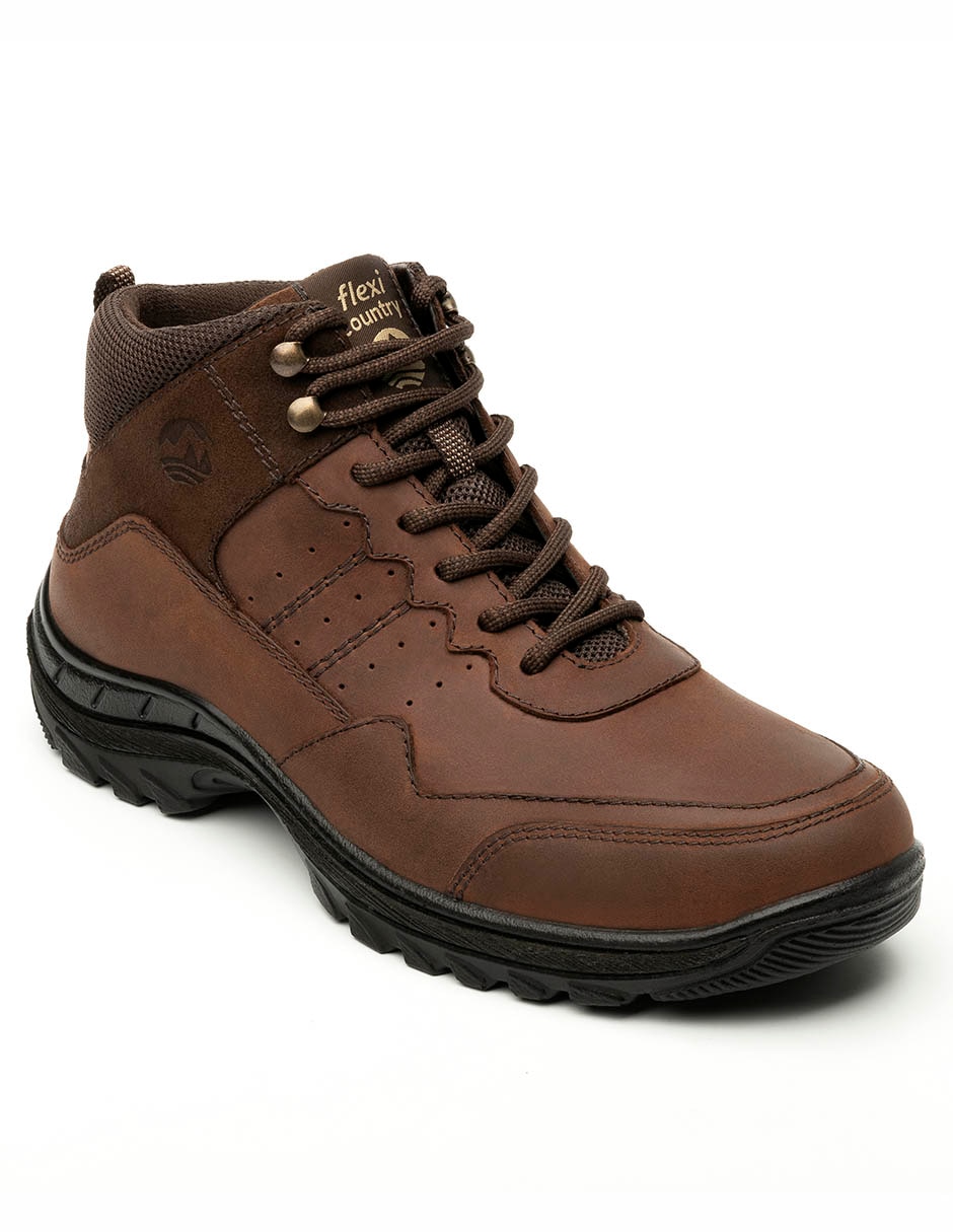 Bota de piel para hombre
