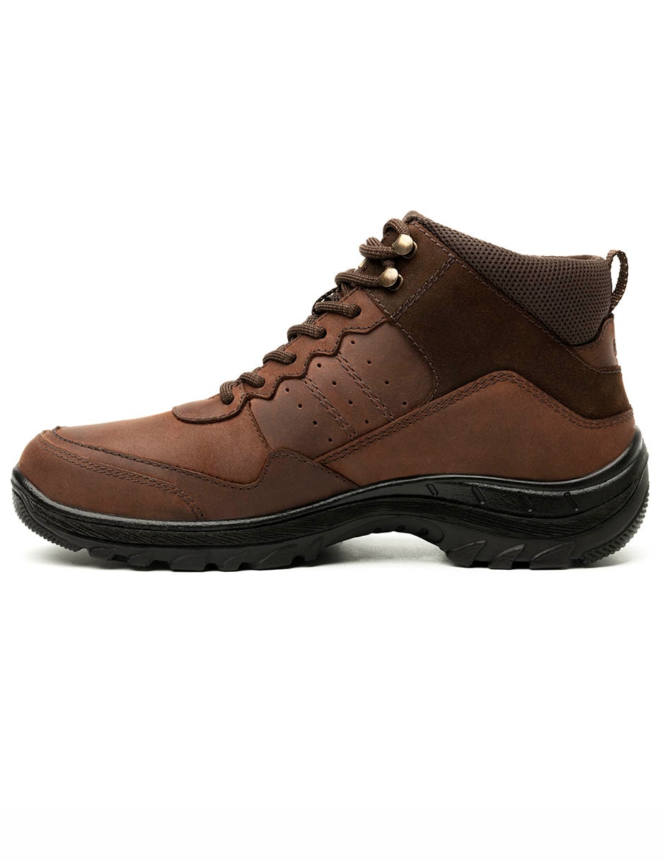 Bota de piel para hombre