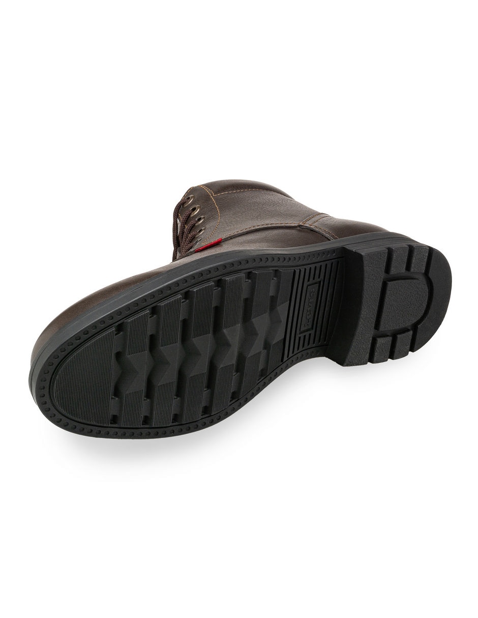 Bota H124 de piel para hombre