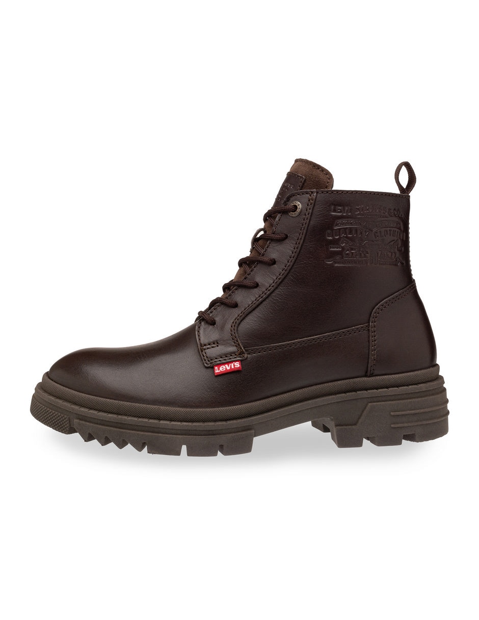 Bota de piel para hombre