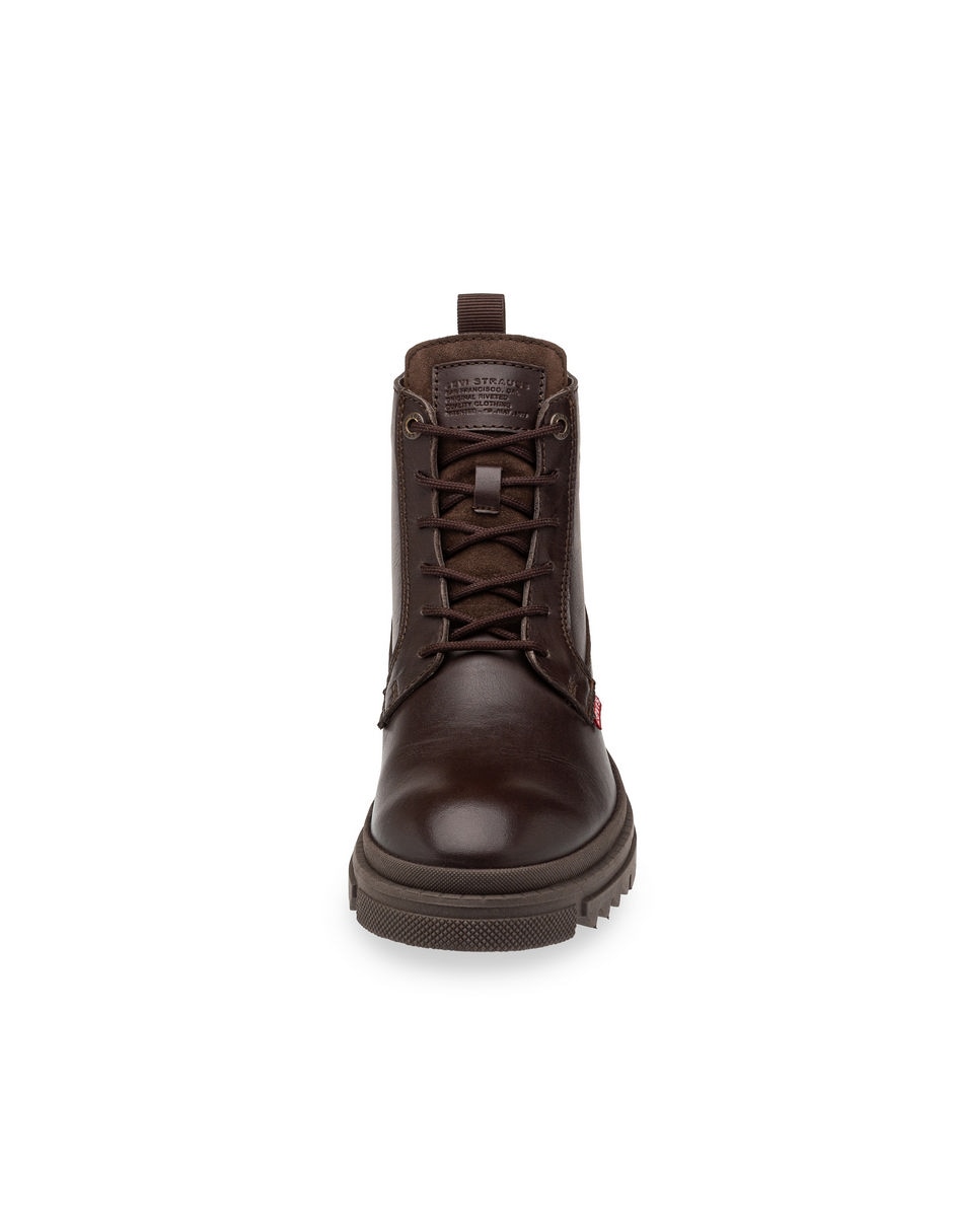 Bota de piel para hombre