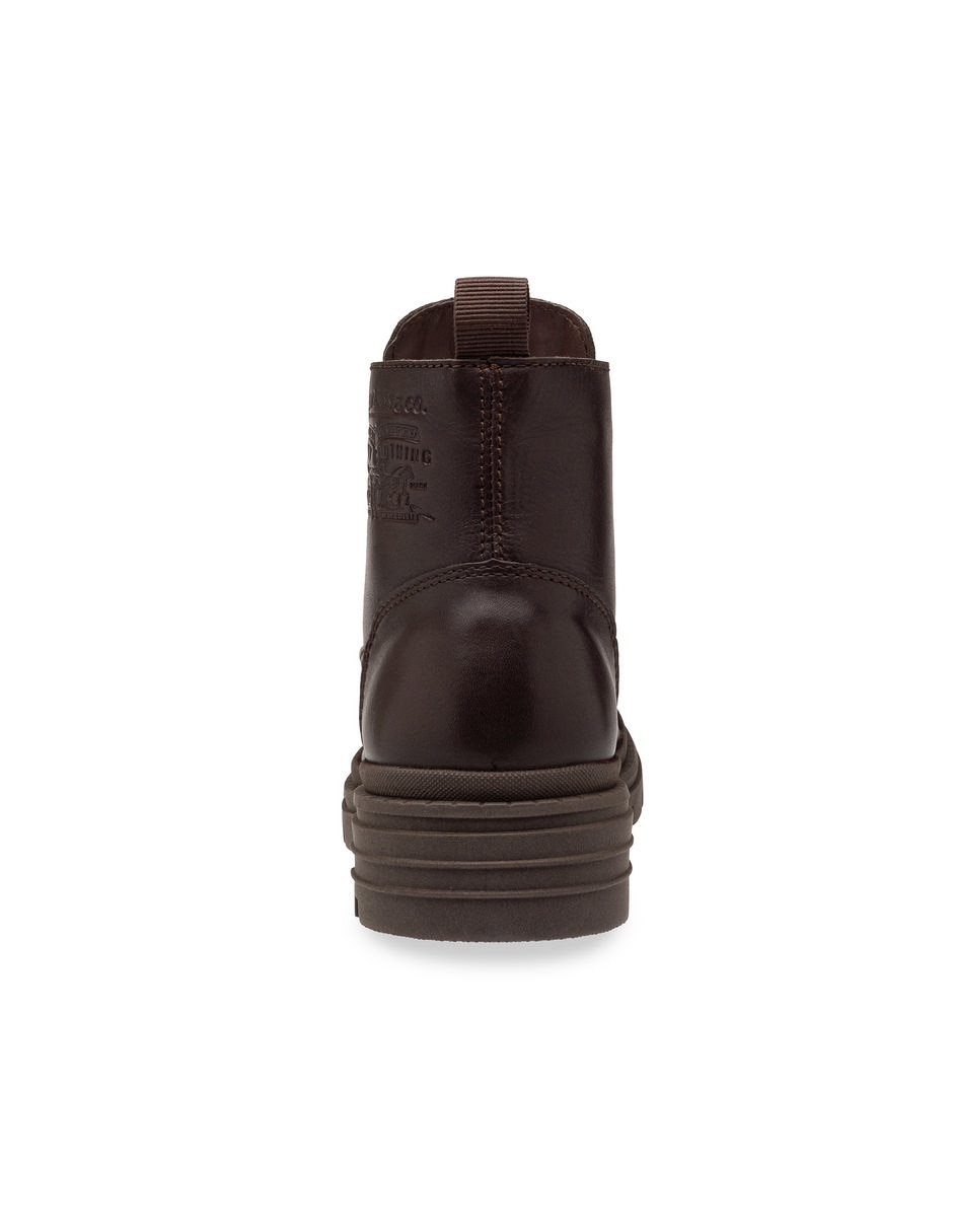 Bota de piel para hombre
