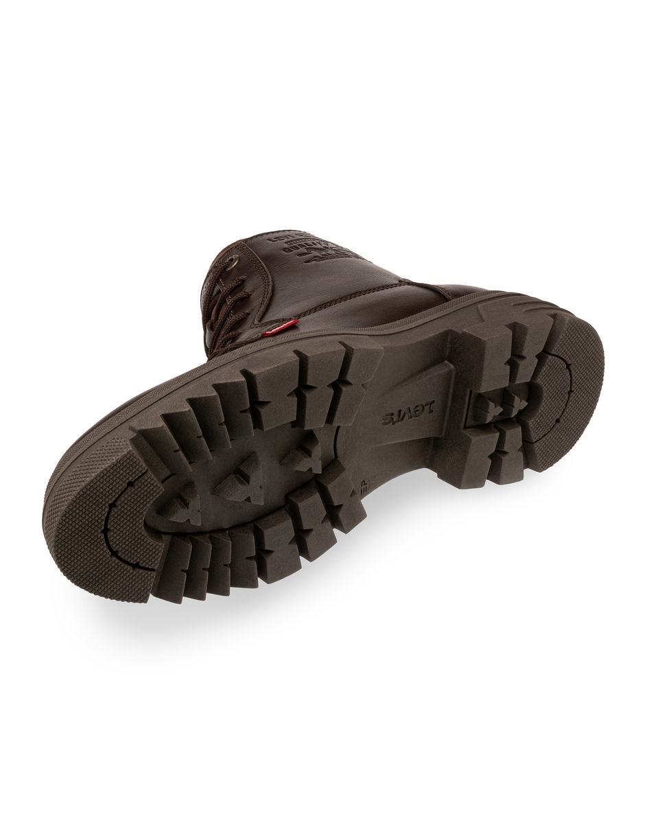 Bota de piel para hombre