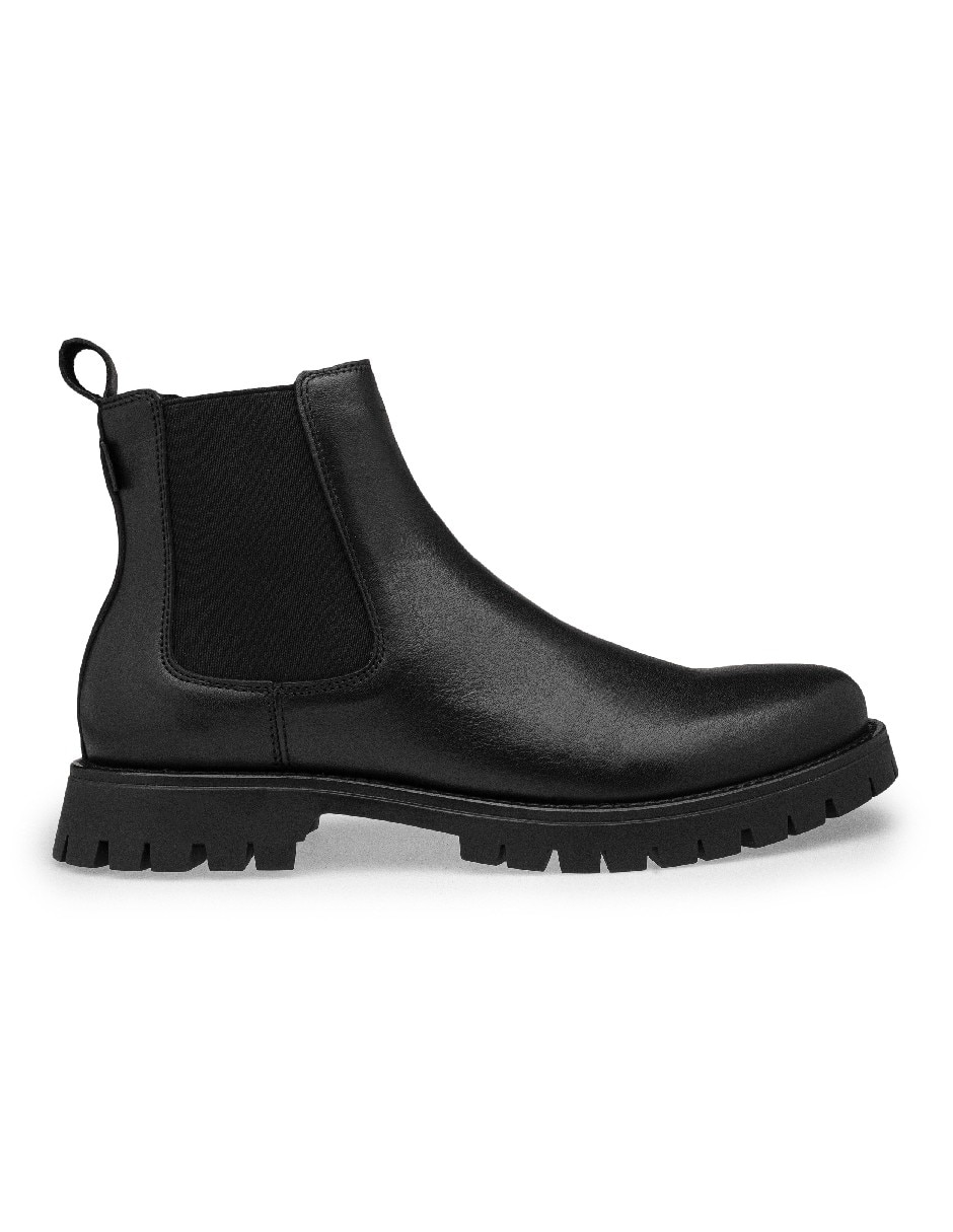Bota de piel para hombre