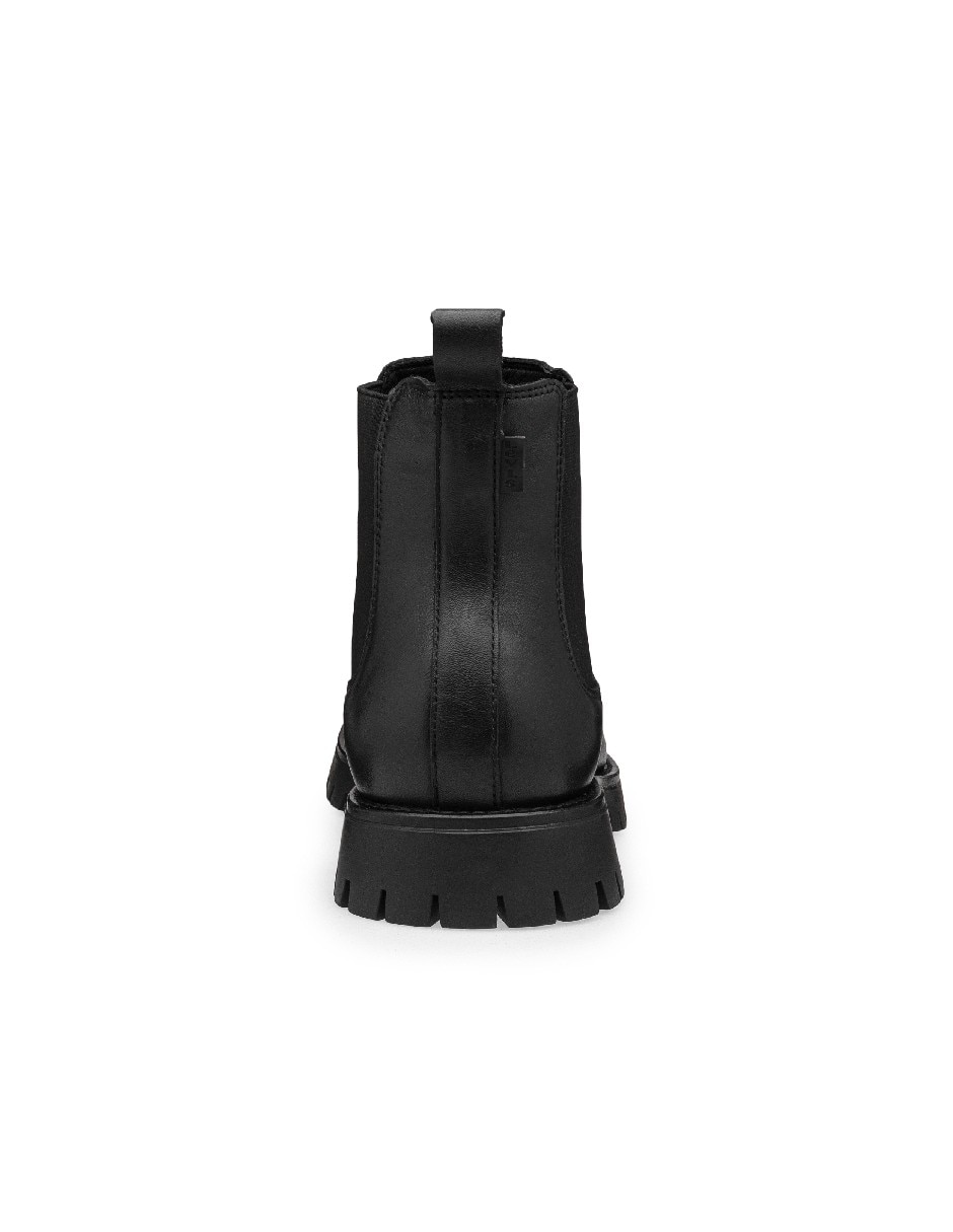 Bota de piel para hombre