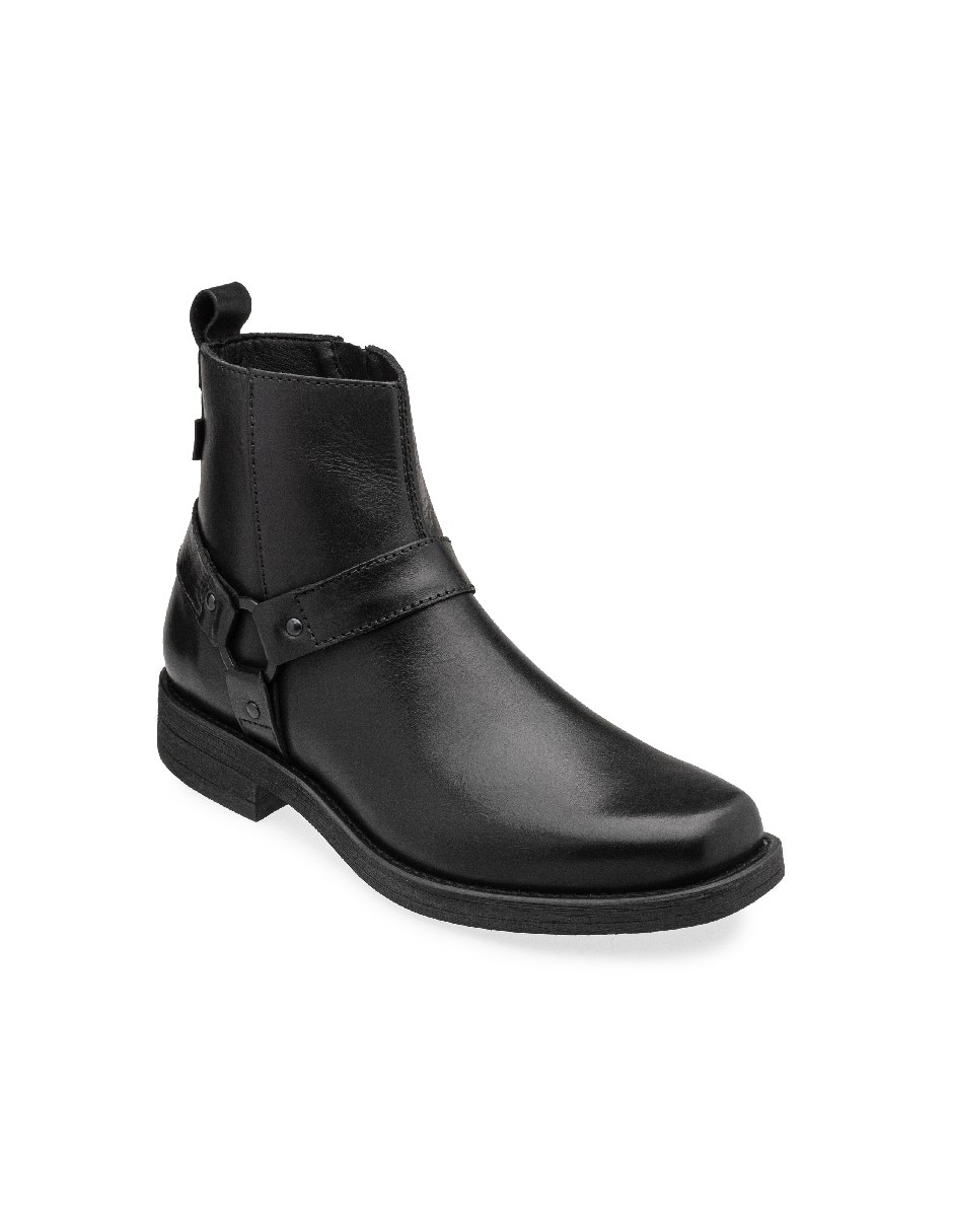 Bota de piel para hombre