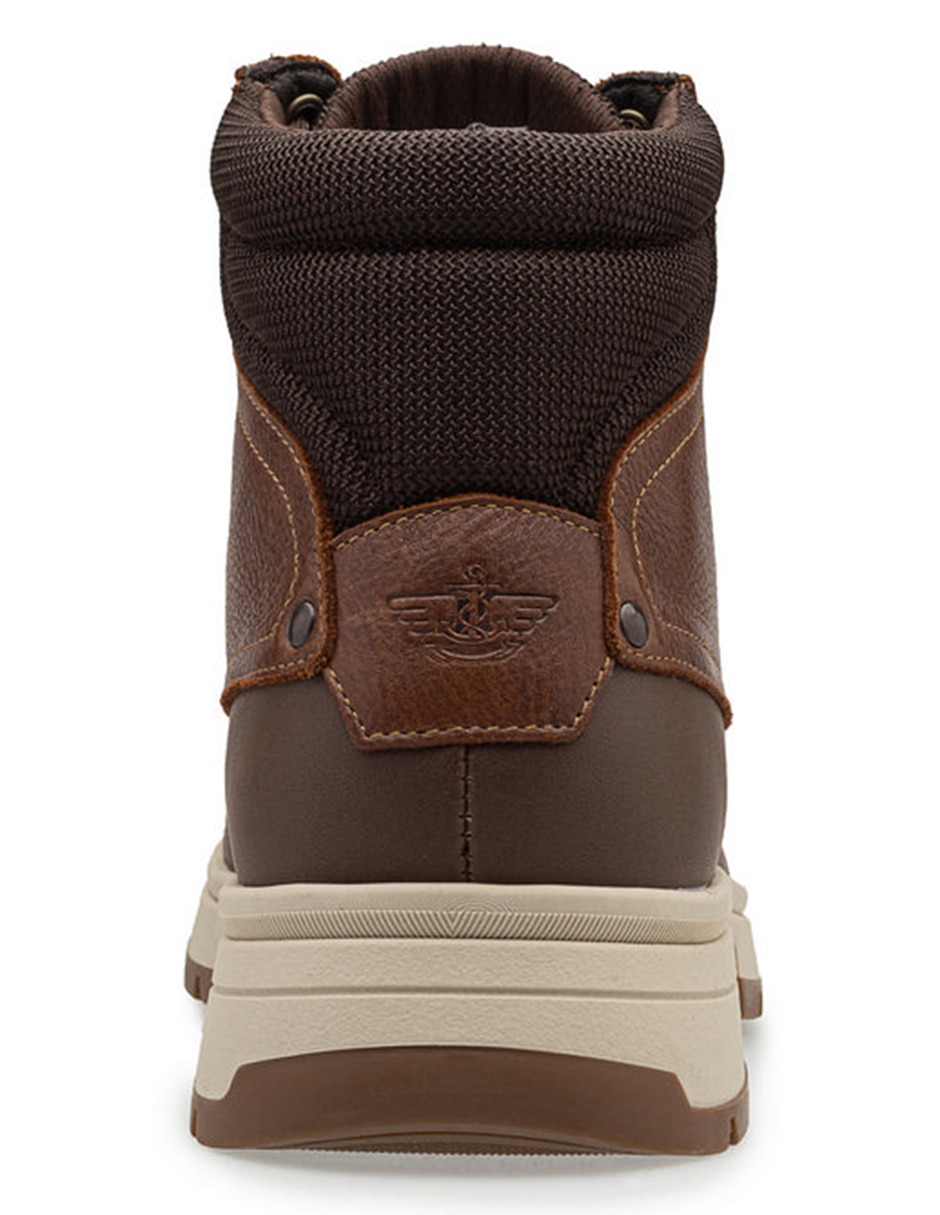 Bota de piel para hombre
