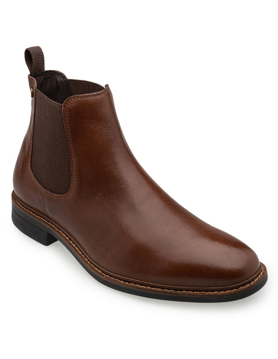 Bota de piel para hombre