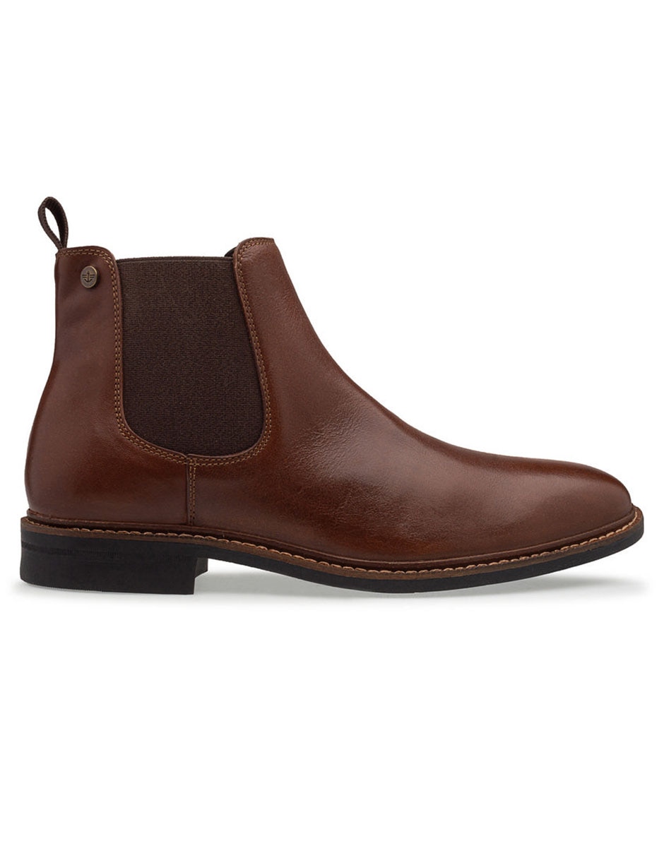 Bota de piel para hombre