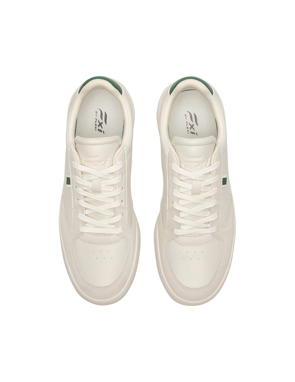 Tenis de piel Flexi para hombre
