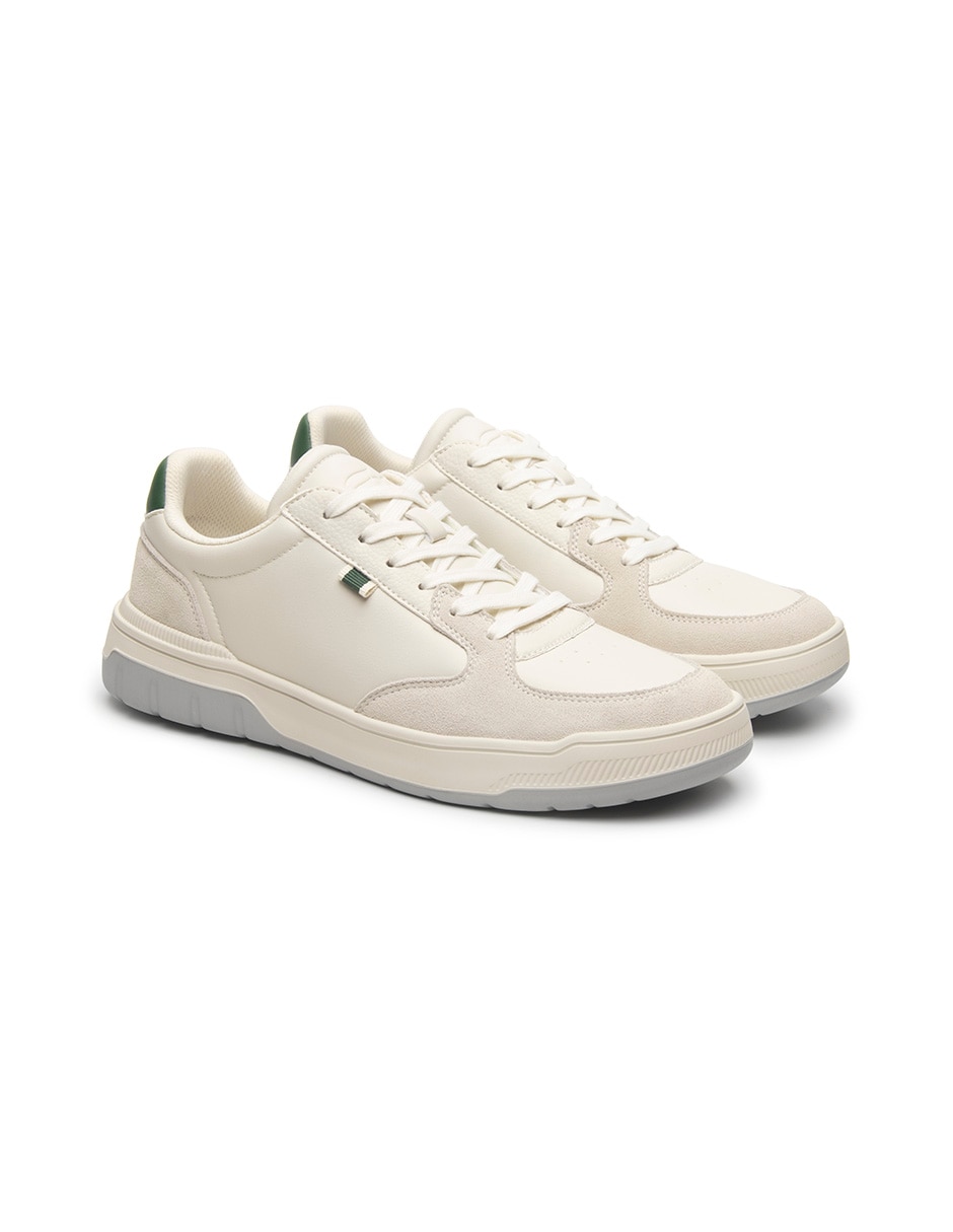 Tenis de piel Flexi para hombre