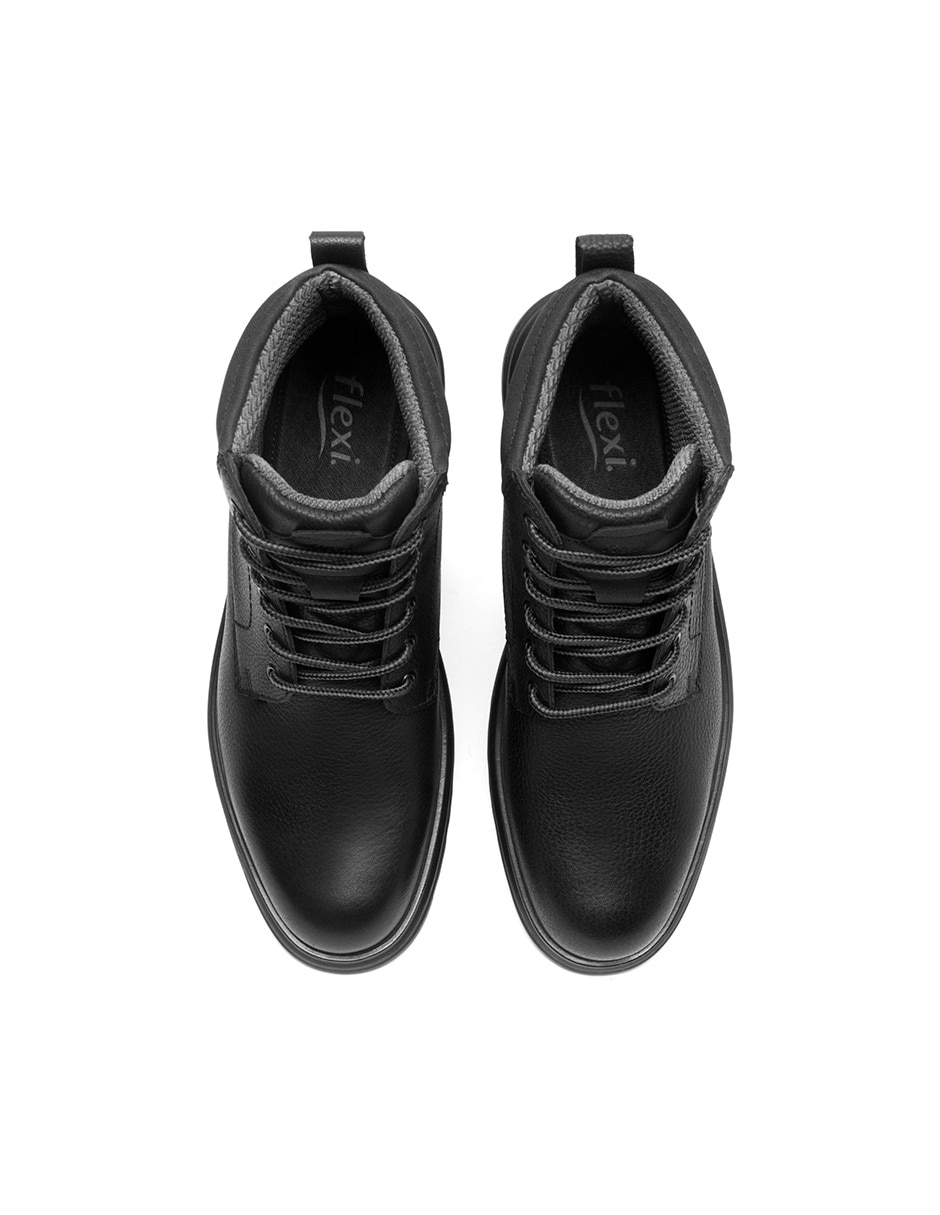 Bota 4185 de piel para hombre 4