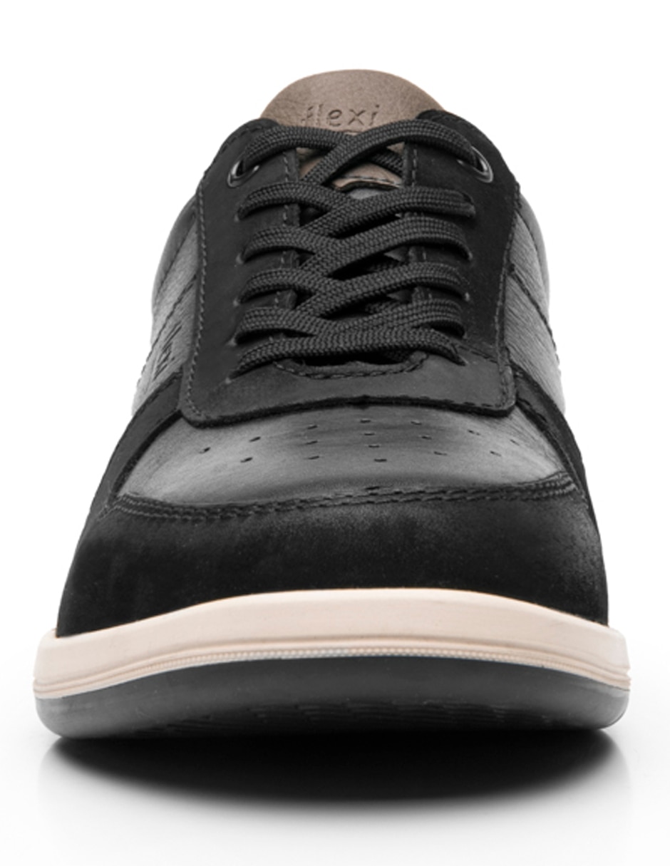 Tenis de piel Flexi para hombre