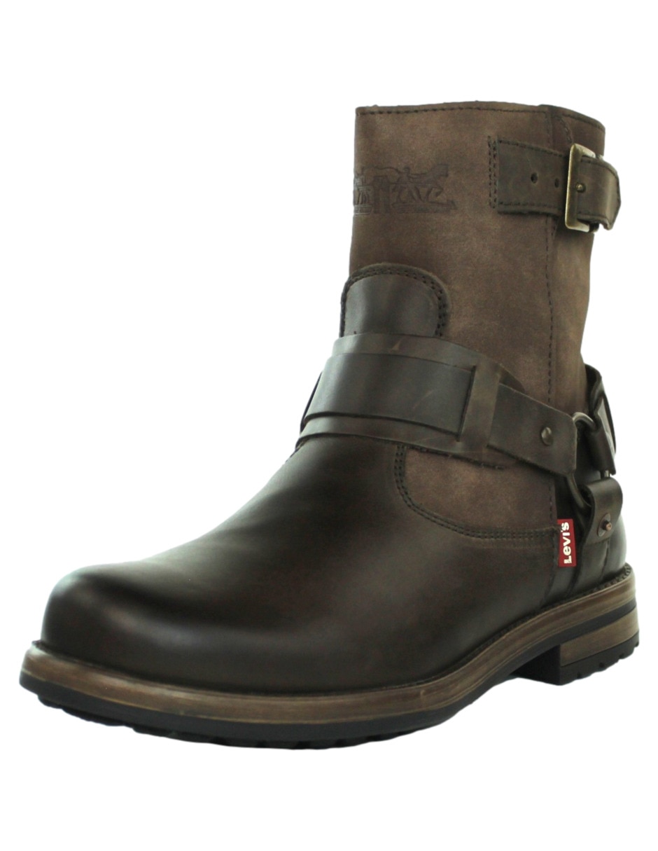 Bota de piel para hombre