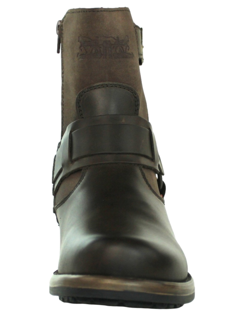 Bota de piel para hombre