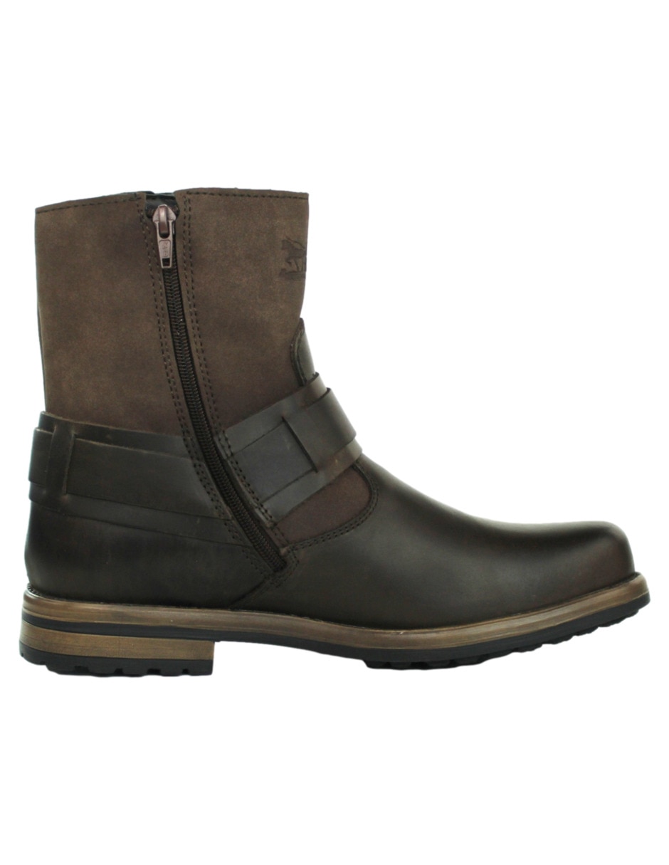 Bota de piel para hombre
