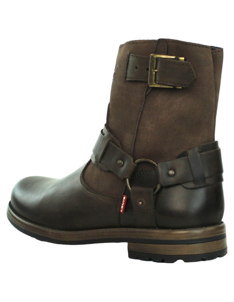 Bota de piel para hombre