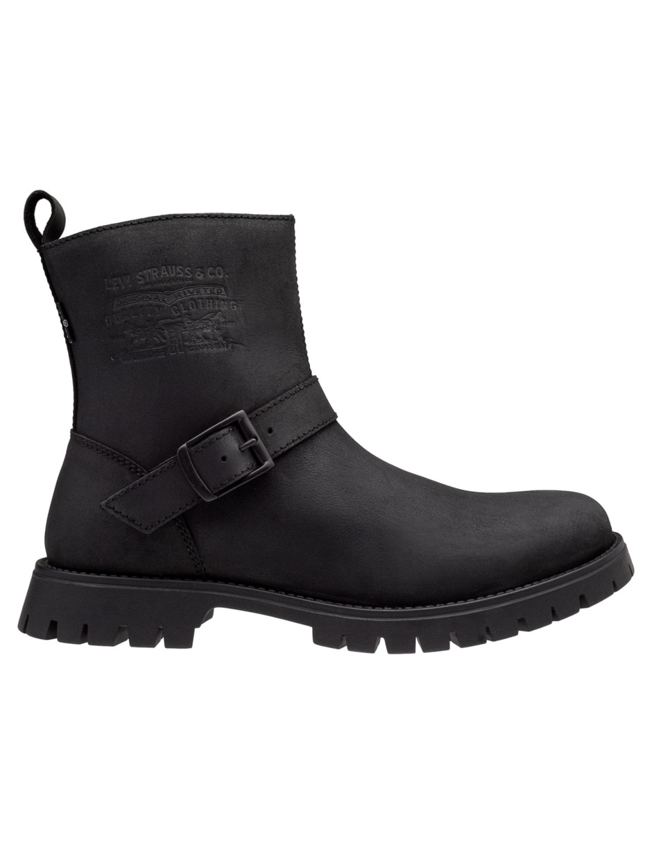 Bota de piel para hombre