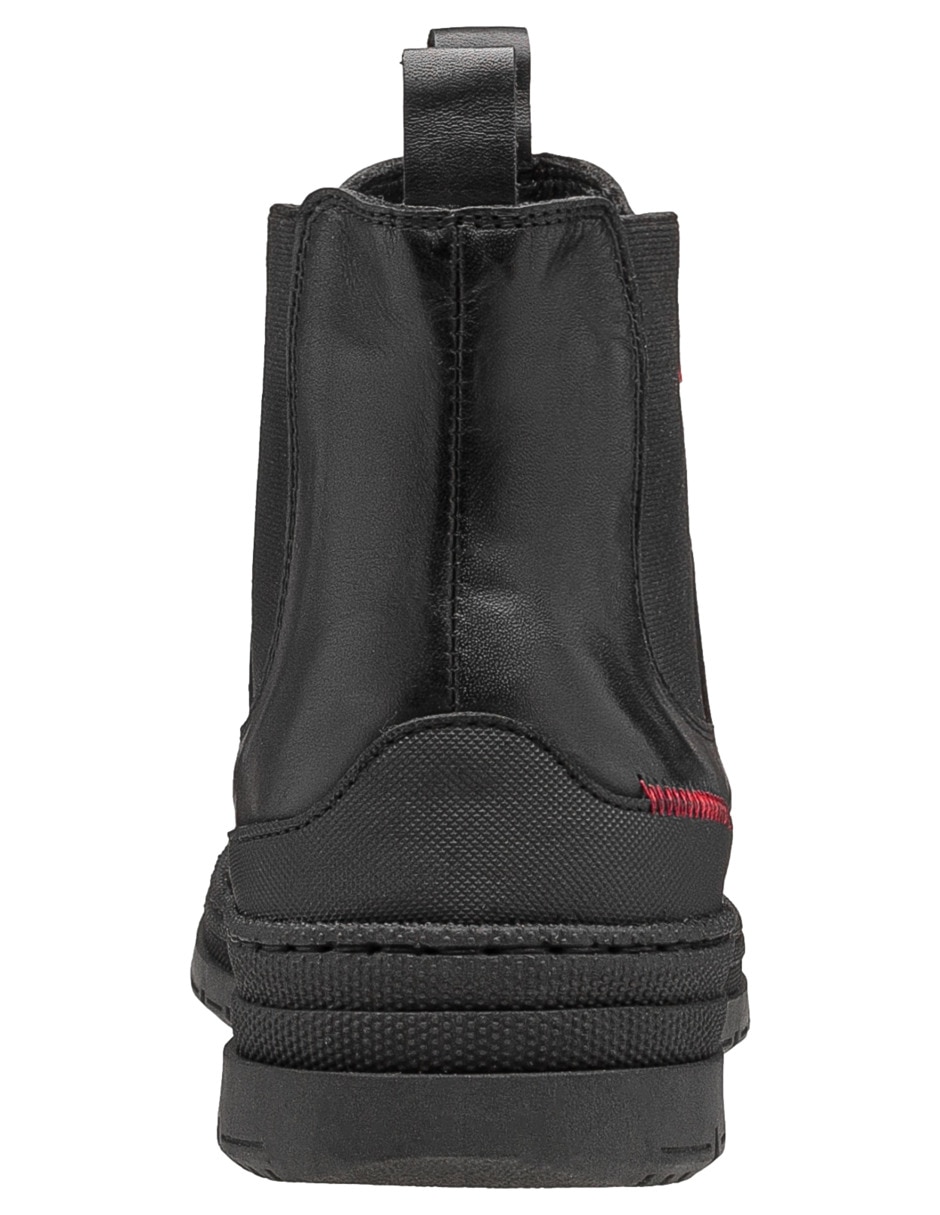 Botín de piel para hombre