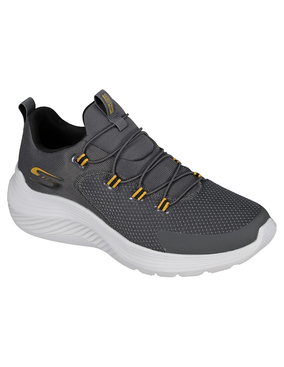 Tenis Skechers Bobs Squad Waves de hombre para entrenamiento