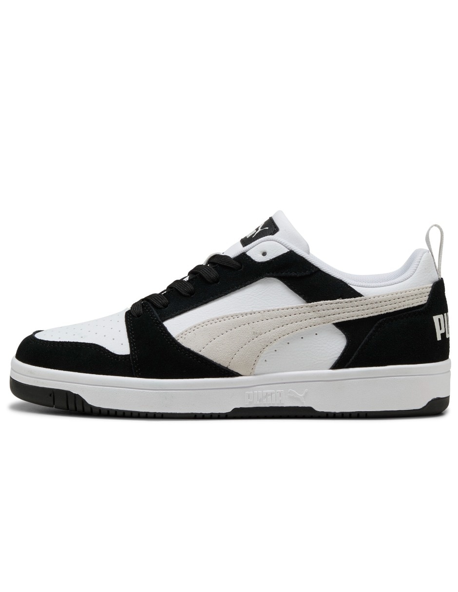 Tenis de piel Puma rebound v6 low sd para hombre