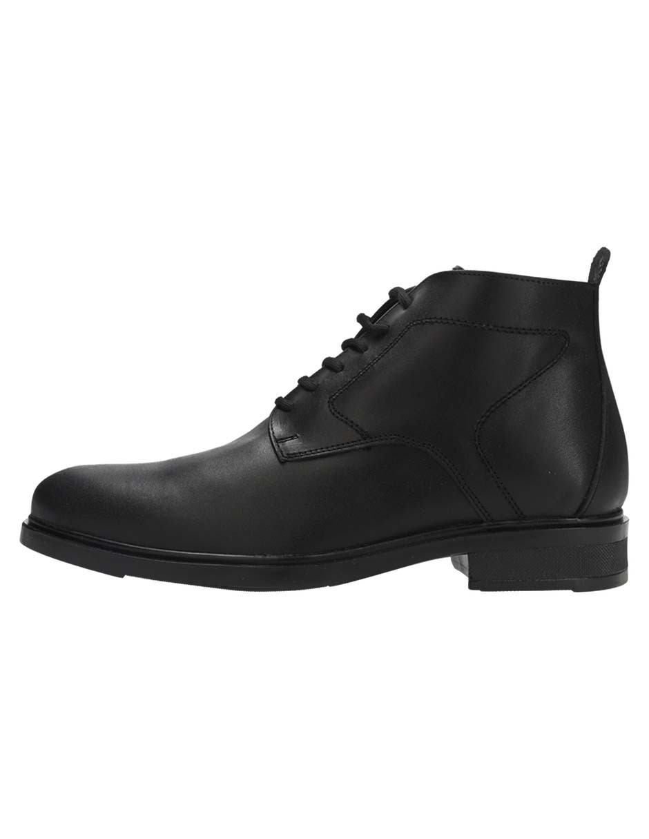 Botín de piel para hombre