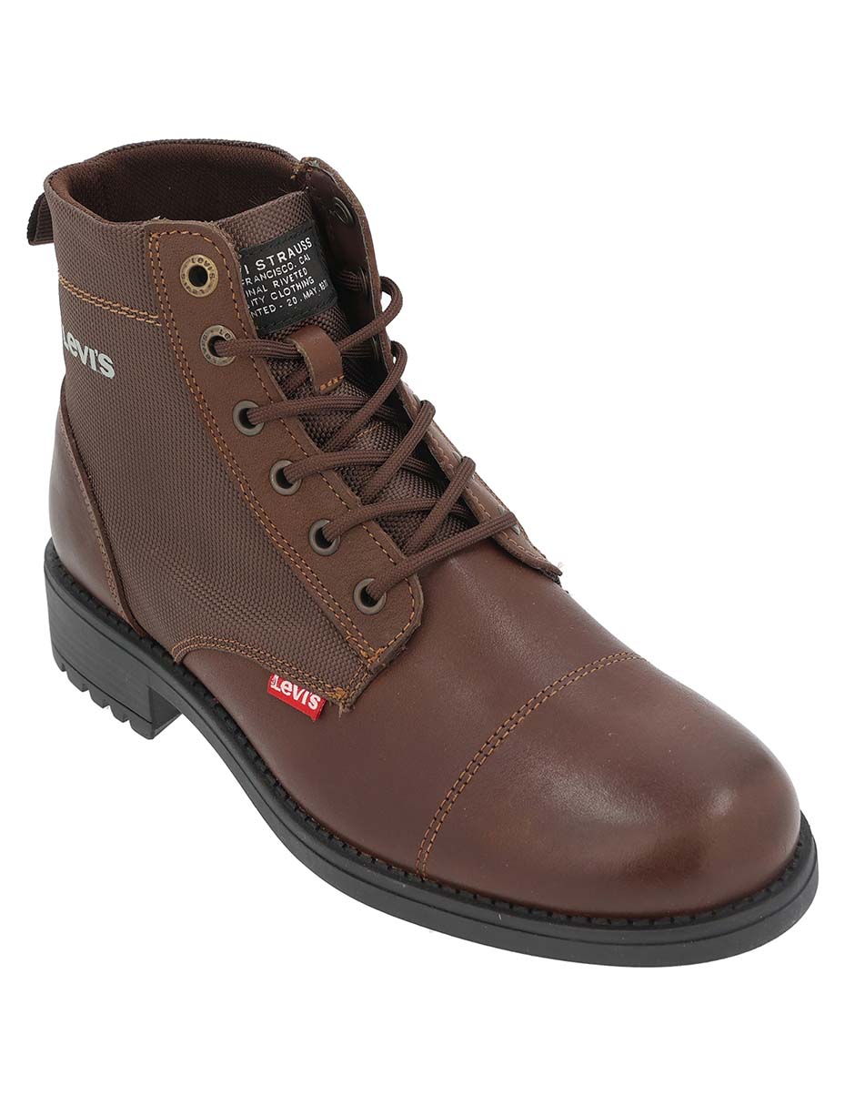 Bota de piel para hombre