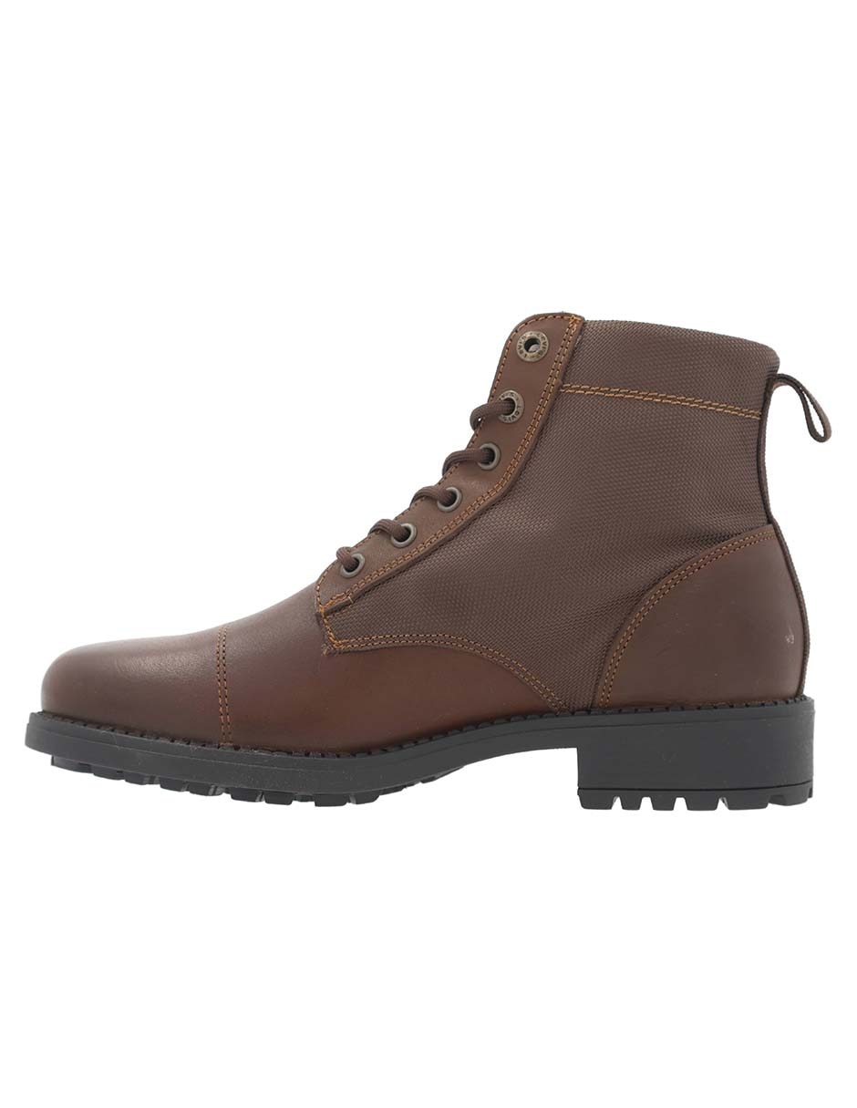 Bota de piel para hombre