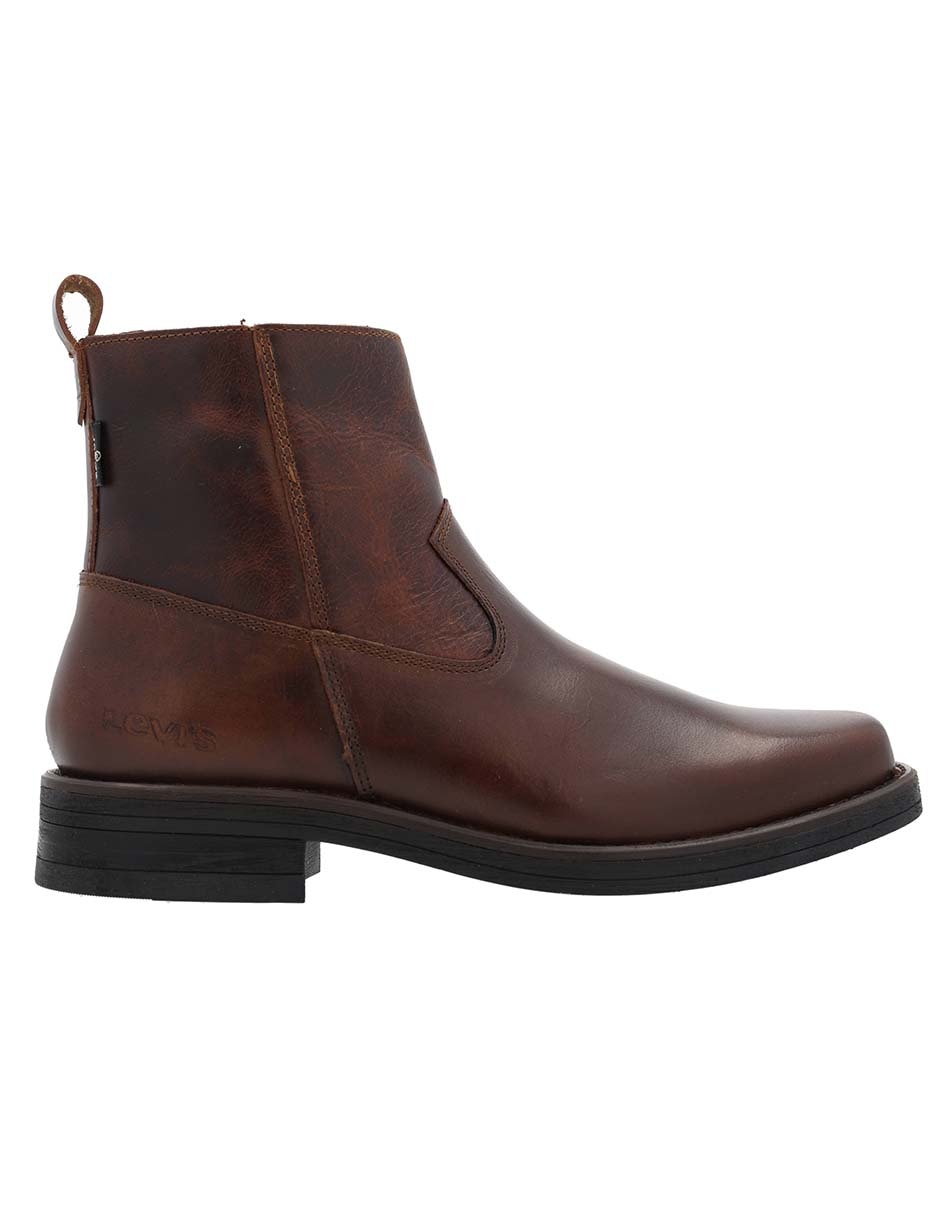 Botín de piel para hombre