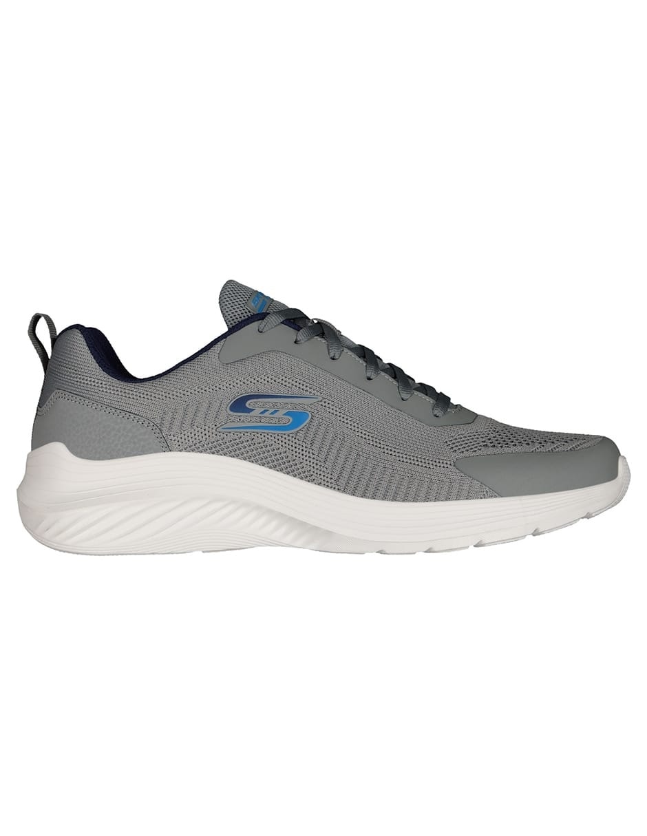 Tenis Skechers Bobs Squad Waves de hombre para entrenamiento