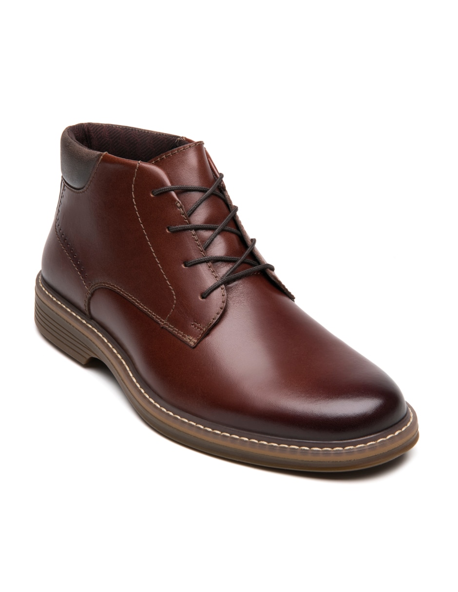 Botín de piel para hombre Botín de piel para hombre